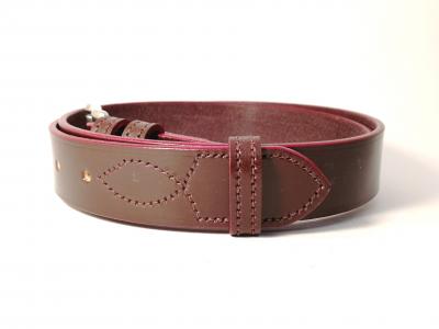 Classic Plus Belt in Burgundy and Red