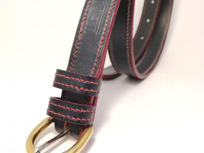 Border Belt in Blue and Red