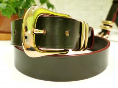 Rose Gold Plated Buckle Set - Classic Belt