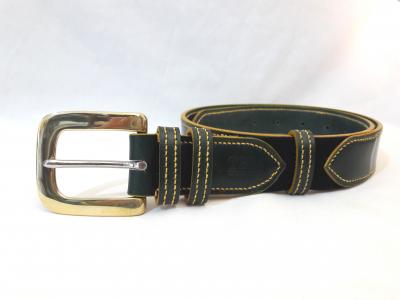 Dining Belt in Green and Yellow, Border style
