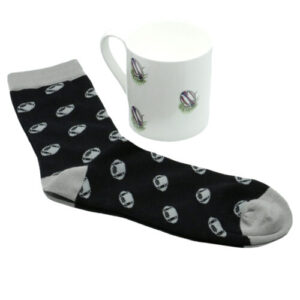 Rugby mug and socks set from Dalaco - main