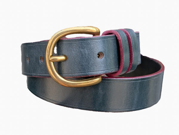 Belt - Ware Green Guest Leather, Classic in stock 32