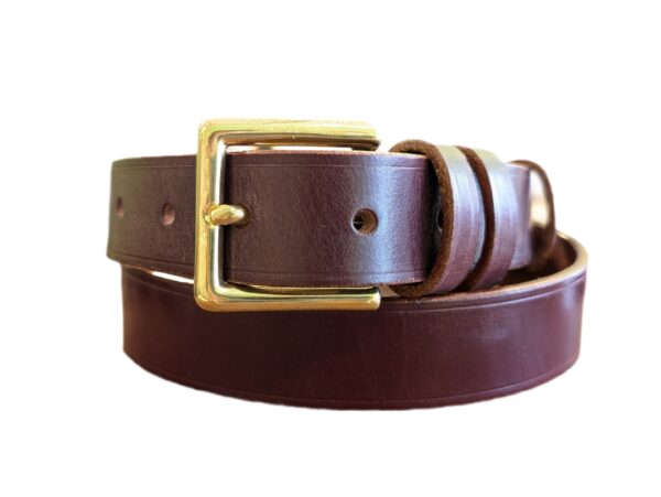 Belt - Ware Burgundy Guest Leather, Classic in stock 34 - main co