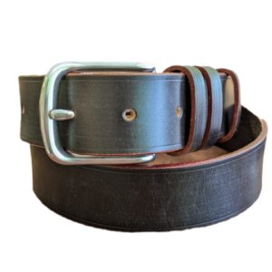 Belt - 'Jaffa Cake' Colourway in Sedgwick Leather, in stock, Classic 32 - main co