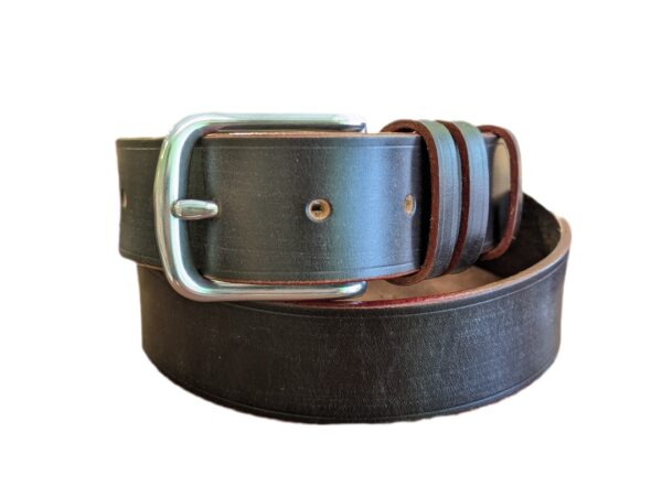 Belt - 'Jaffa Cake' Colourway in Sedgwick Leather, in stock, Classic 32 - main co
