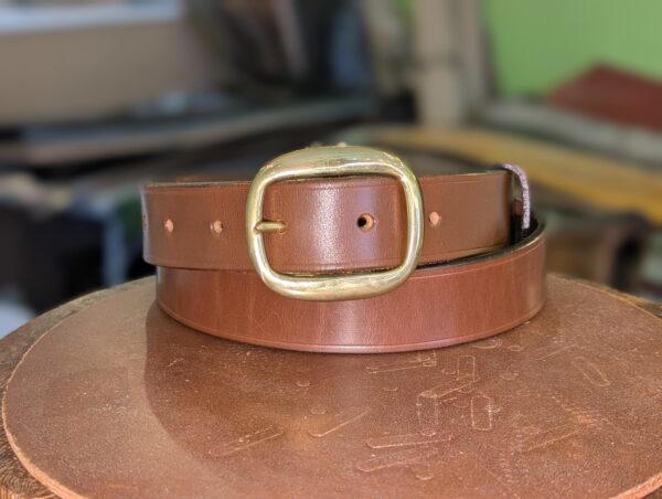 Belt - Classic Conker with Brown, Sedgwick Leather 36 (2024) - main