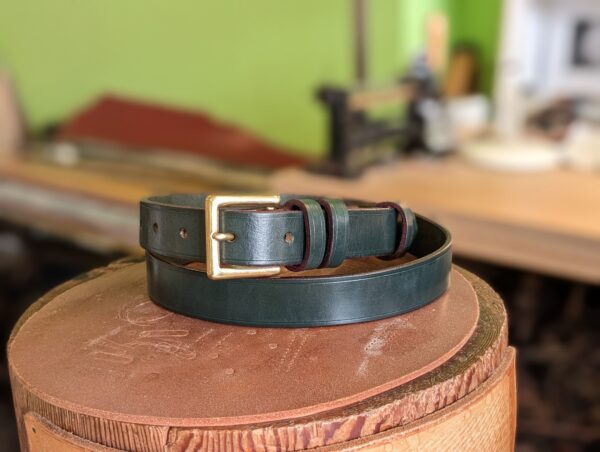Belt - Ware Green Leather, Classic in stock 38 - main