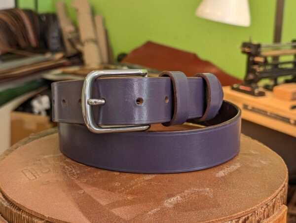 Belt - Ware Purple Leather, Classic in stock 42 - main