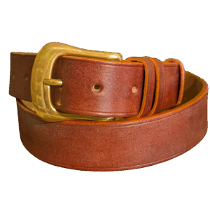 Belt - Devon Dark Stain Leather, Classic, in stock 42 - main co