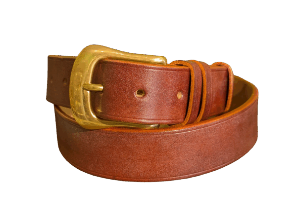 Belt - Devon Dark Stain Leather, Classic, in stock 42 - main co