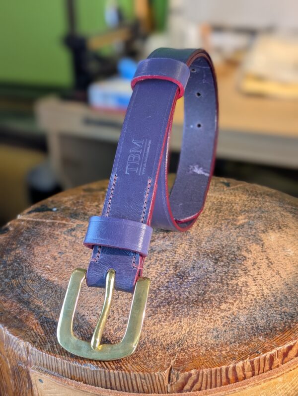 Belt - Ware Purple Guest Leather, Classic in stock 26 - standing