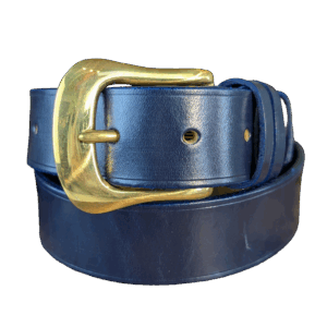 Belt - Classic Sedgwick Blue Buxton, in stock 33 by The Belt Makers - main co