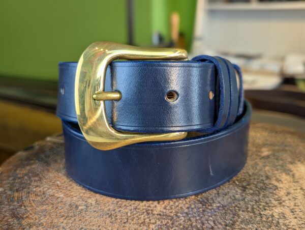 Belt - Classic Sedgwick Blue Buxton, in stock 33 by The Belt Makers - main