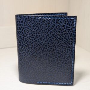 Simple Card Wallet by CatalinStudio in Blue - Front