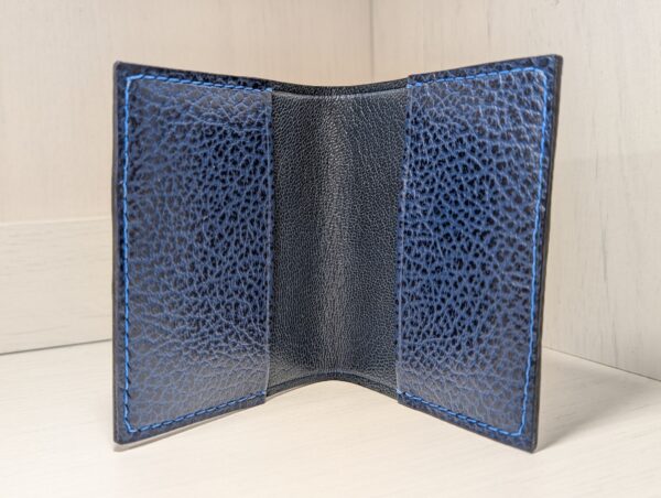 Simple Card Wallet by CatalinStudio in Blue - Inside