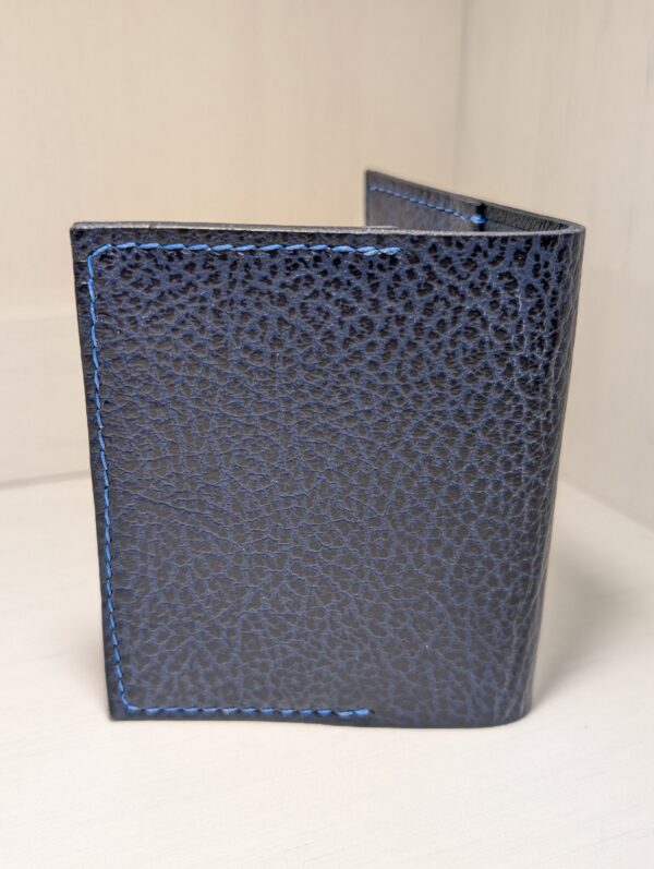 Simple Card Wallet by CatalinStudio in Blue - Back
